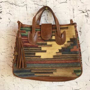 SOUTHWEST LEATHER PURSE